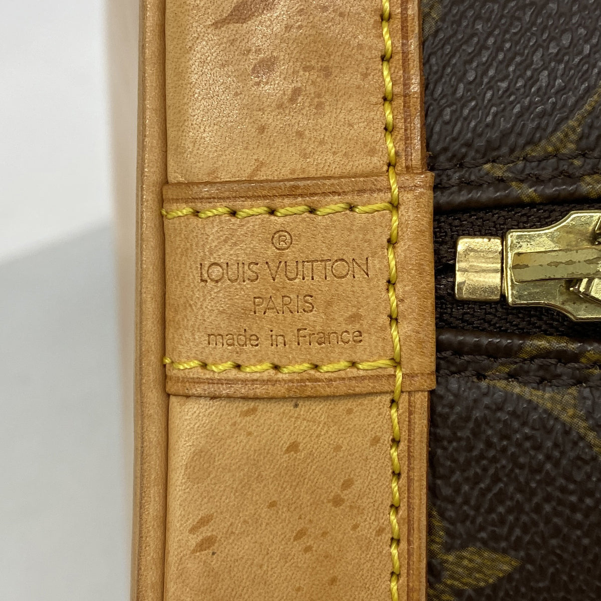 【6ib2159】ルイヴィトン ハンドバッグ モノグラム アルマ M51130 ブラウン【中古】レディース