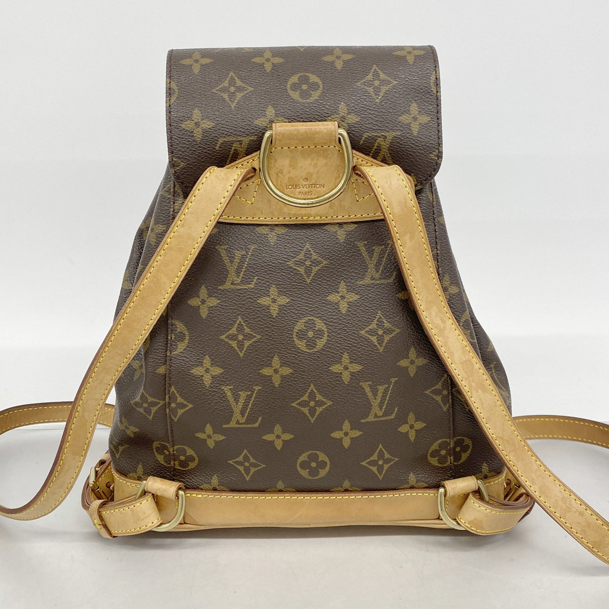 【6ib2161】ルイヴィトン リュック・デイパック モノグラム モンスリMM M51136 ブラウン【中古】レディース