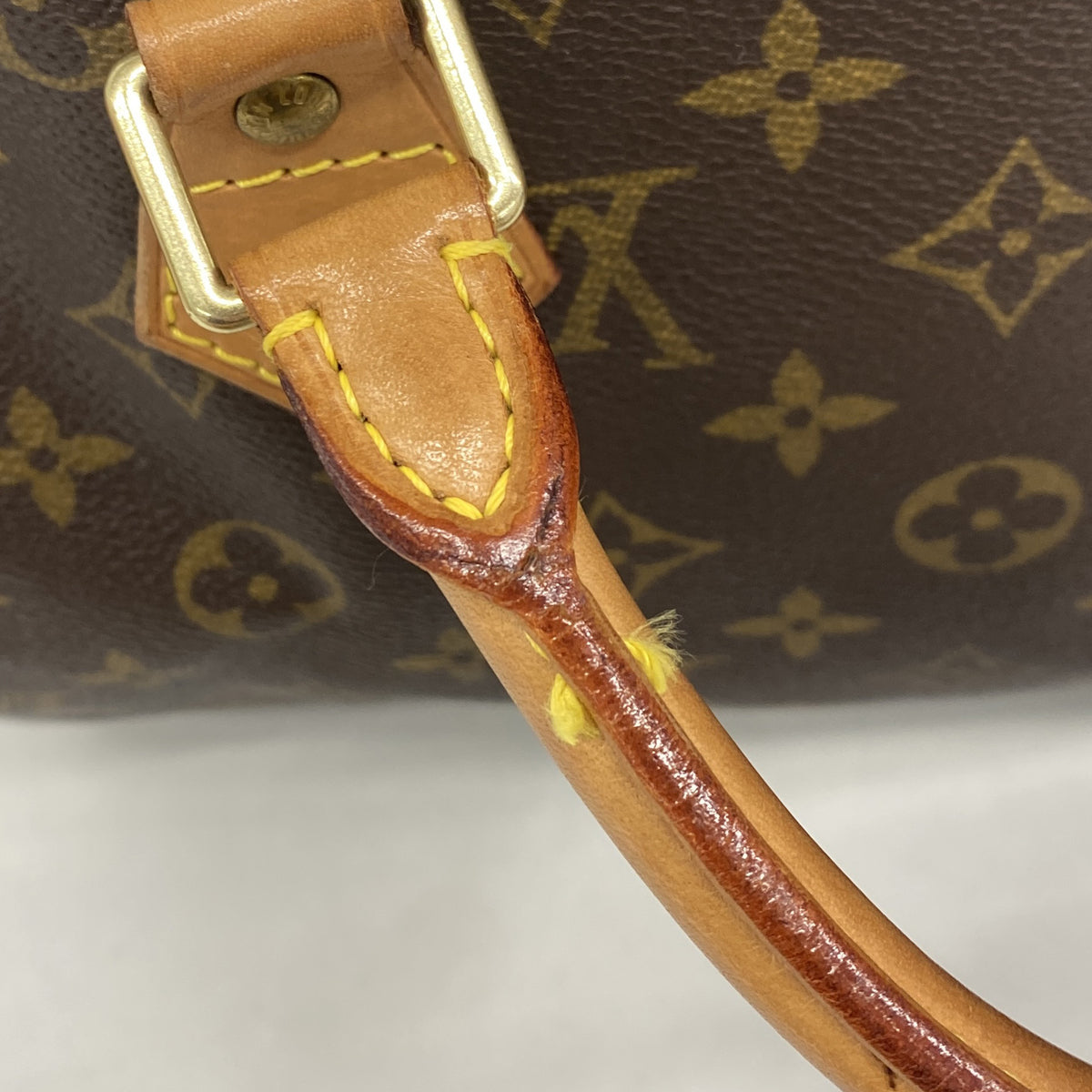 【6ib2163】ルイヴィトン ハンドバッグ モノグラム スピーディ30 M41108 ブラウン【中古】レディース