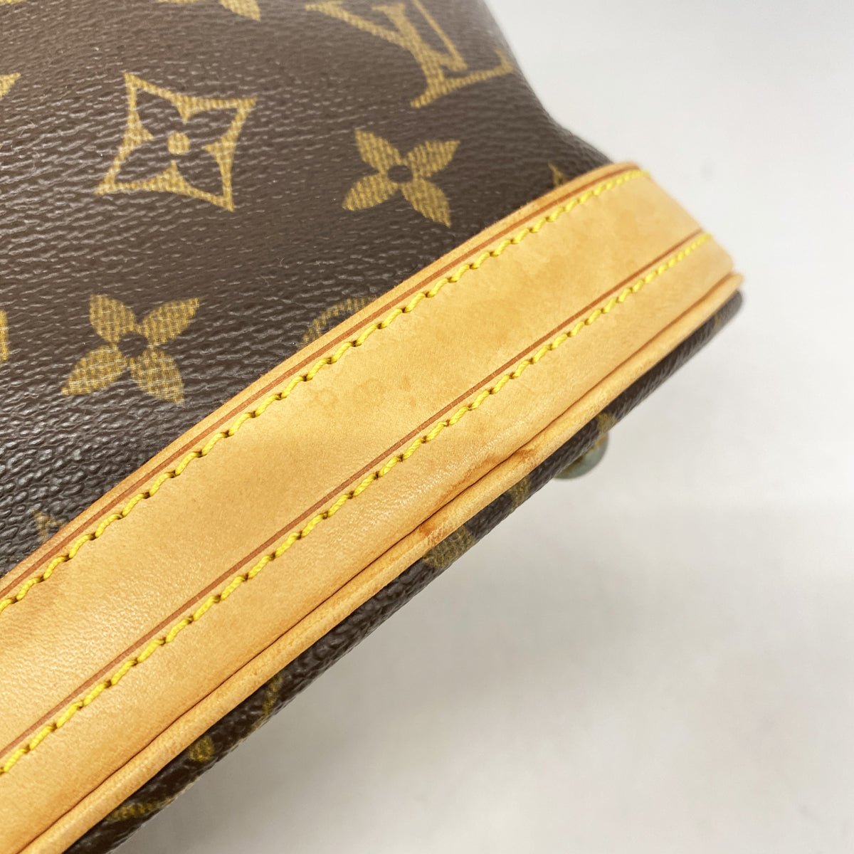 【6ib2170】ルイヴィトン トートバッグ モノグラム バケットPM M42238 ブラウン【中古】レディース