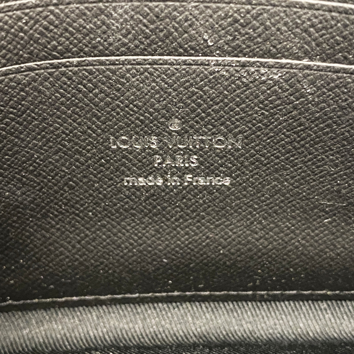 【6ib2174】ルイヴィトン ポーチ モノグラム・エクリプス ポシェットディスカバリーPM M44323 ブラック【中古】メンズ