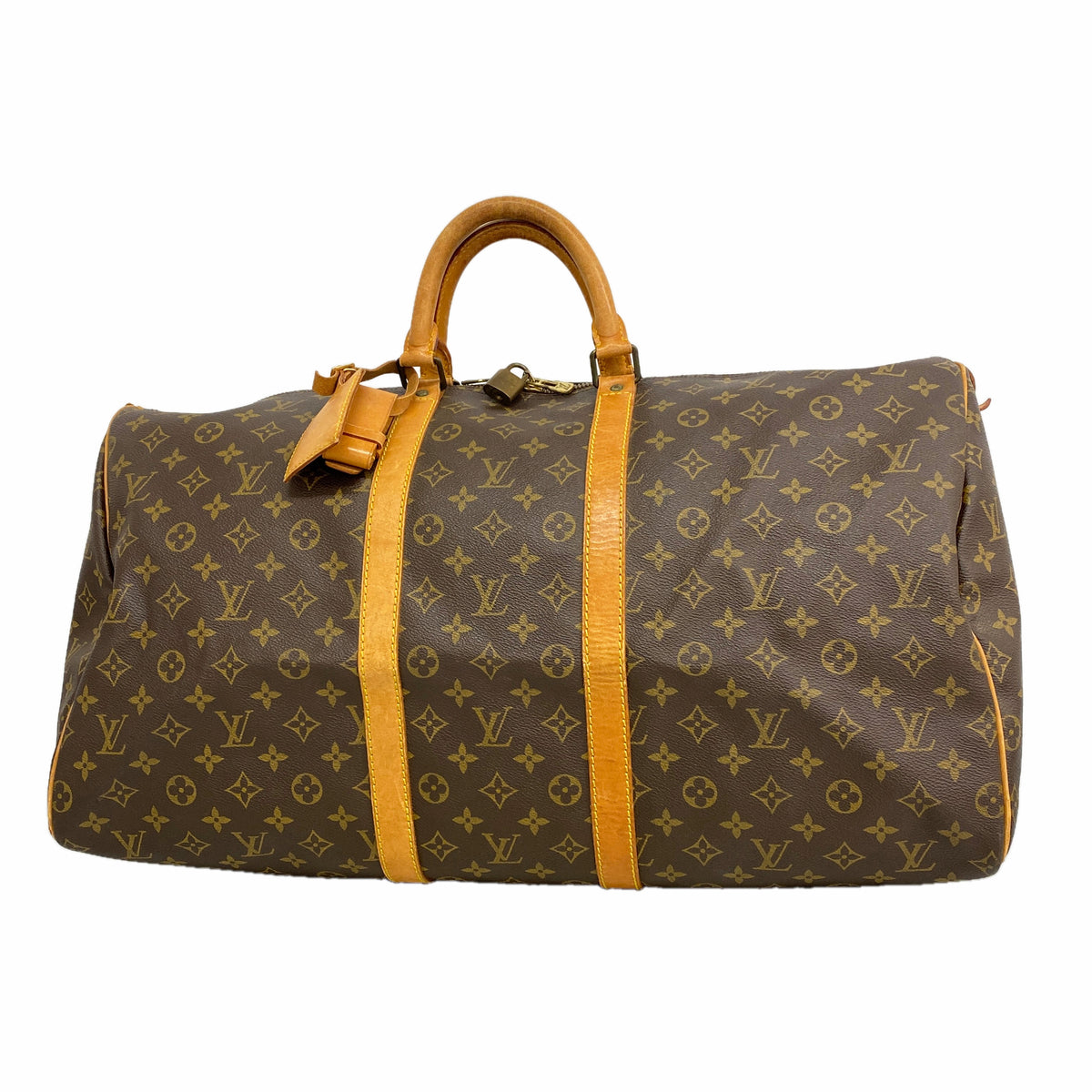 【6ib2178】ルイヴィトン ボストンバッグ モノグラム キーポル55 M41424 ブラウン【中古】メンズ レディース ユニセックス