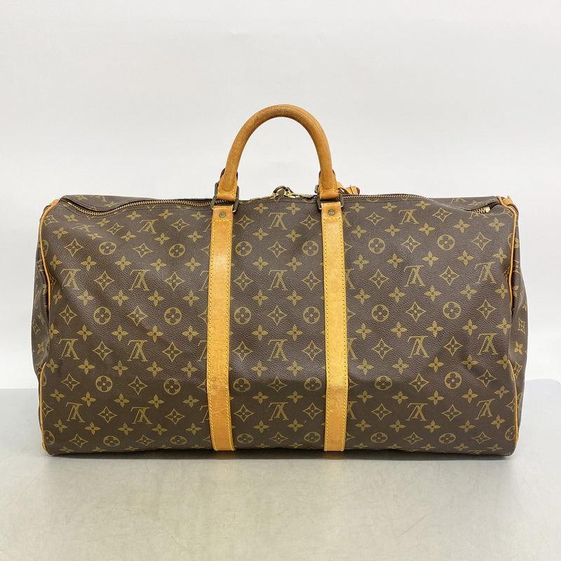 【6ib2178】ルイヴィトン ボストンバッグ モノグラム キーポル55 M41424 ブラウン【中古】メンズ レディース ユニセックス