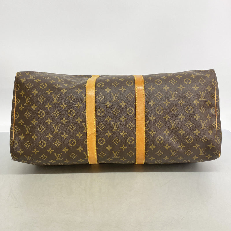 【6ib2178】ルイヴィトン ボストンバッグ モノグラム キーポル55 M41424 ブラウン【中古】メンズ レディース ユニセックス
