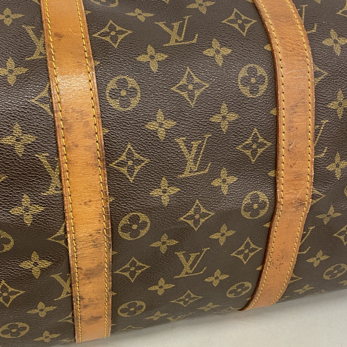 【6ib2179】ルイヴィトン ボストンバッグ モノグラム キーポル55 M41424 ブラウン【中古】メンズ レディース ユニセックス