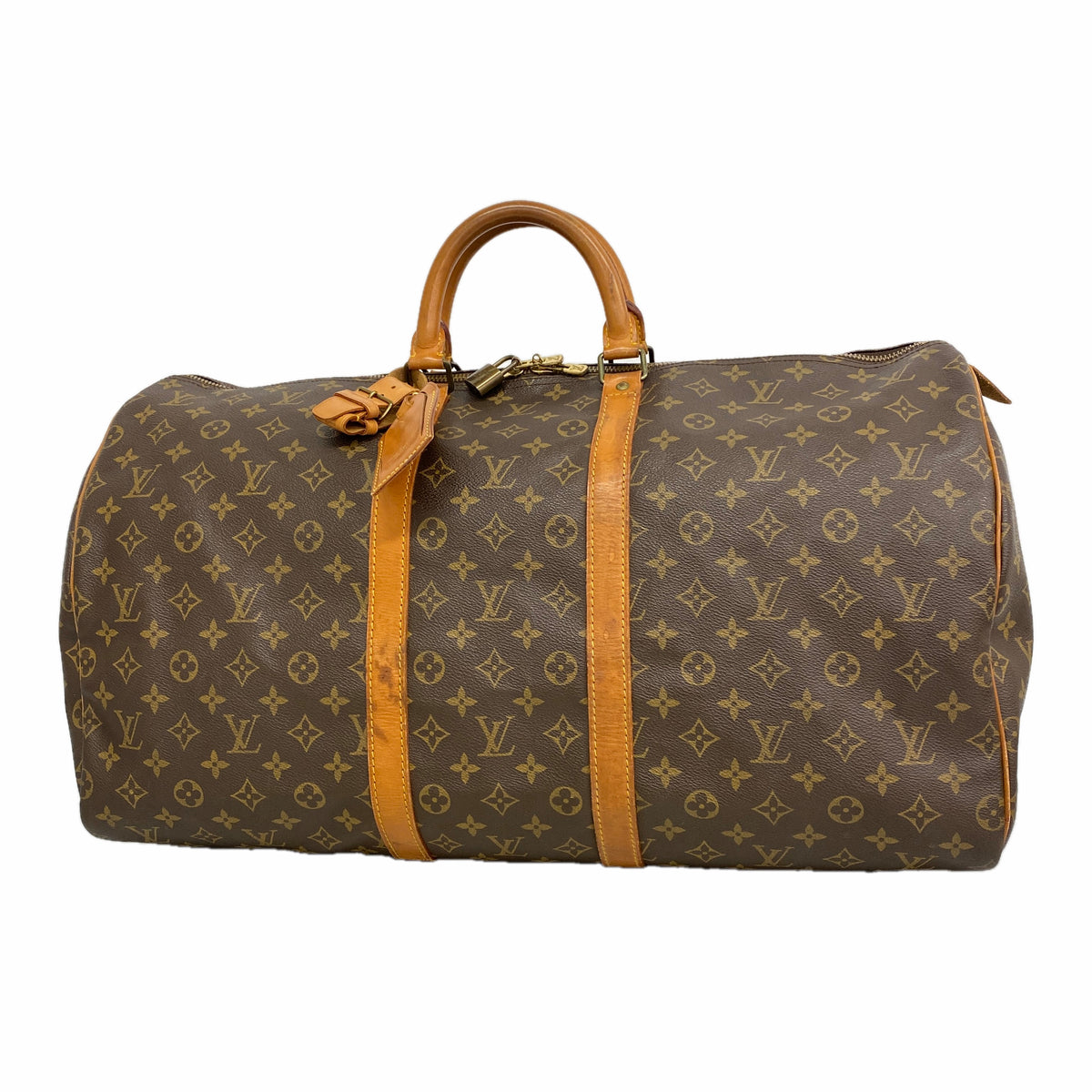 【6ib2179】ルイヴィトン ボストンバッグ モノグラム キーポル55 M41424 ブラウン【中古】メンズ レディース ユニセックス