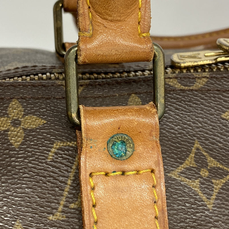 【6ib2179】ルイヴィトン ボストンバッグ モノグラム キーポル55 M41424 ブラウン【中古】メンズ レディース ユニセックス