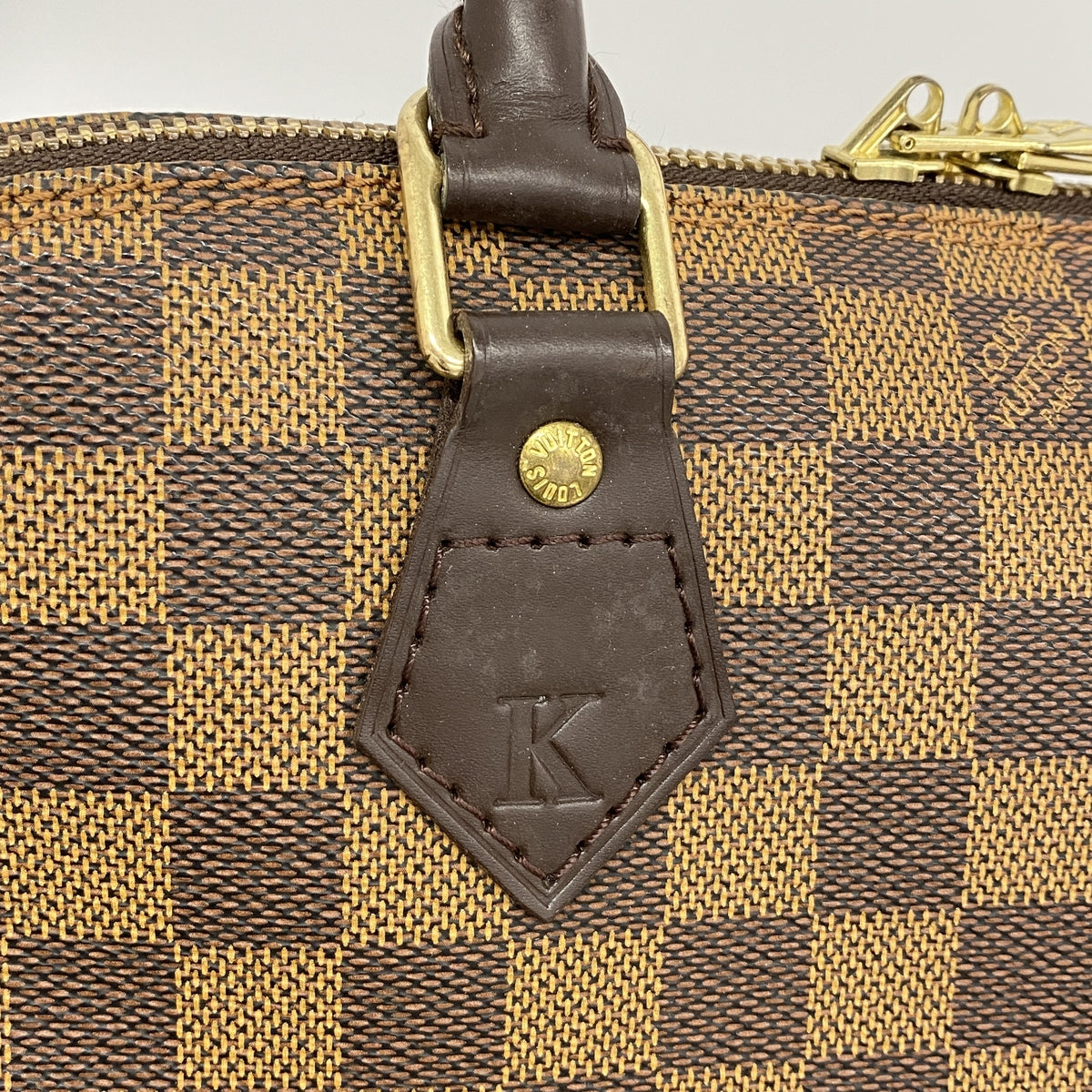 【6ib2182】ルイヴィトン ハンドバッグ ダミエ アルマ N51131 エベヌ【中古】レディース