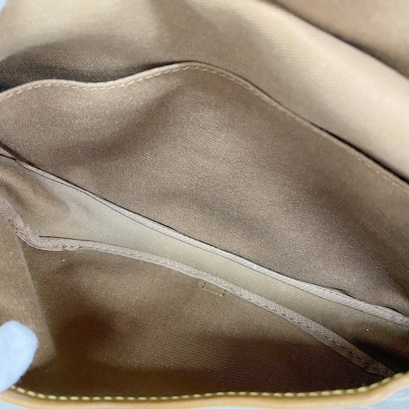 【6ib2183】ルイヴィトン ショルダーバッグ モノグラム ソミュール30 M42256 ブラウン【中古】レディース