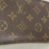 【6ib2186】ルイヴィトン 長財布 モノグラム ジッピーウォレット M60017 ブラウン【中古】メンズ レディース ユニセックス