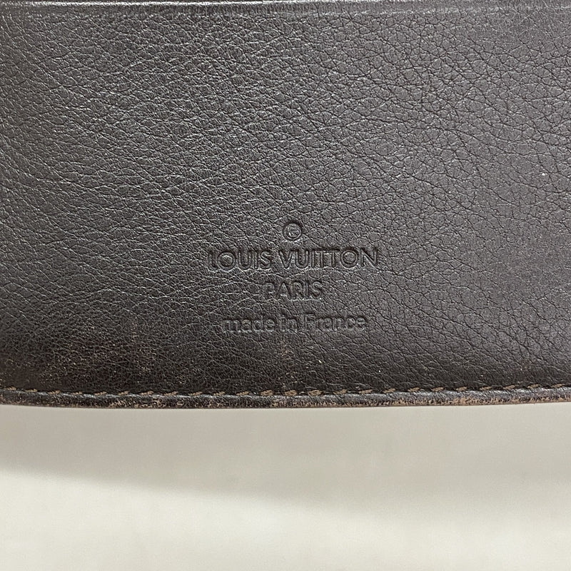 【6ib2187】ルイヴィトン 三つ折り長財布 マヒナ ポルトフォイユアメリア M95968 ショコラ【中古】レディース