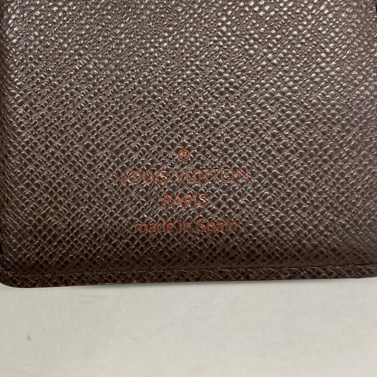 【6ib2190-h】ルイヴィトン 財布 ダミエ ポルトモネビエヴィエノワ N61664 エベヌ【中古】レディース