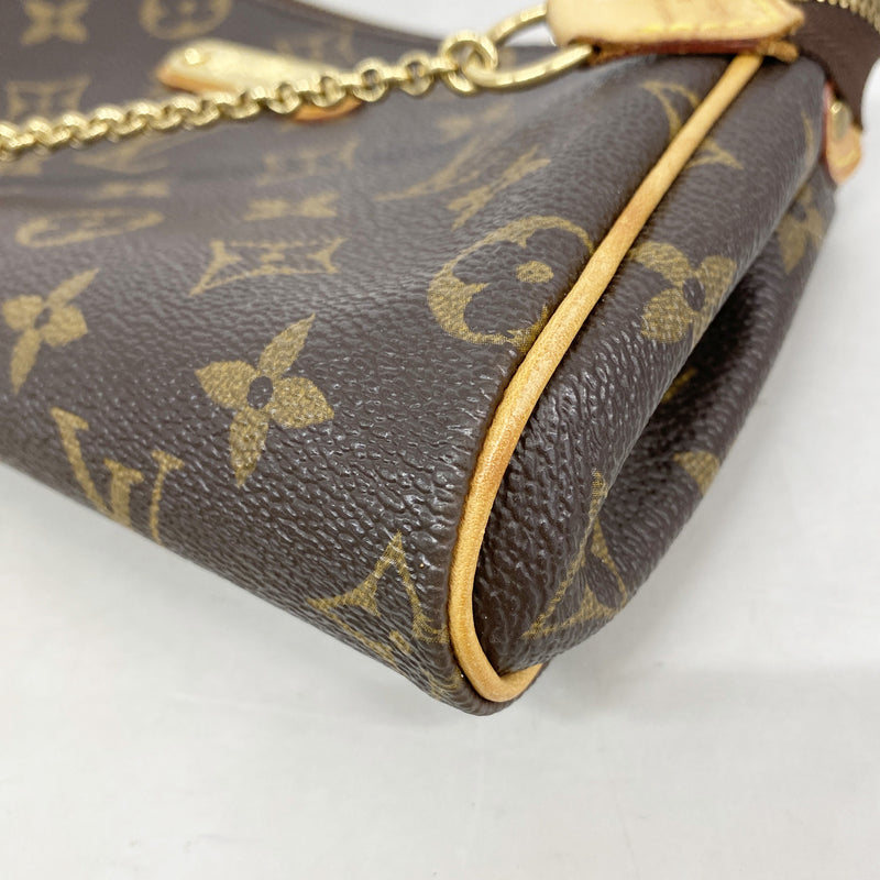 【6ib2193】ルイヴィトン ハンドバッグ モノグラム エヴァ M95567 ブラウン 2wayバッグ【中古】レディース
