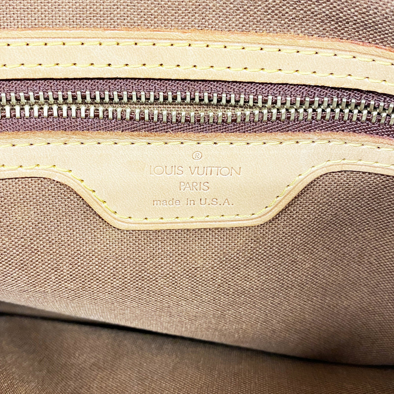 【6ib2198】ルイヴィトン トートバッグ モノグラム カバピアノ M51148 ブラウン【中古】レディース