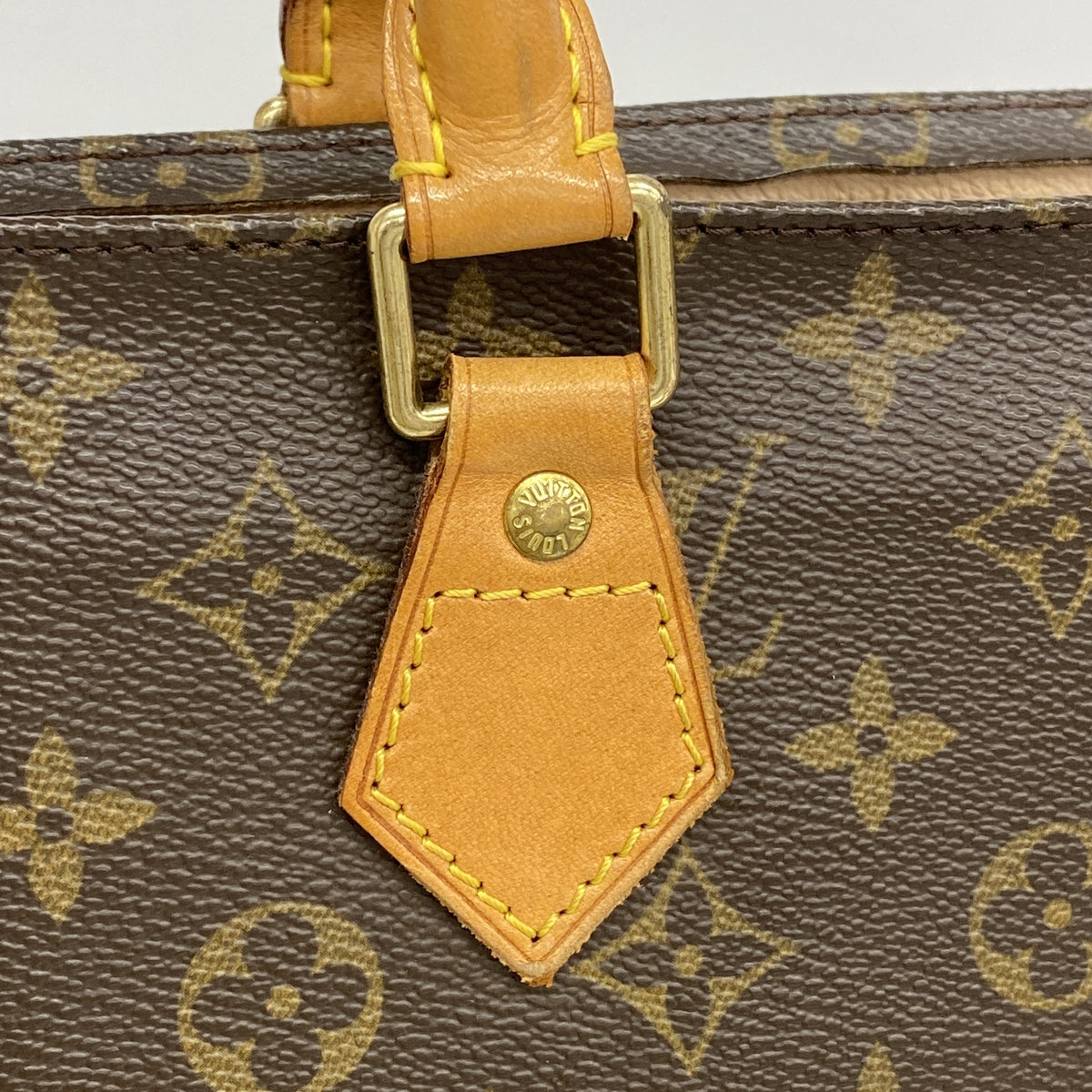 【6ib2202】ルイヴィトン トートバッグ モノグラム サックプラ M51140 ブラウン【中古】レディース