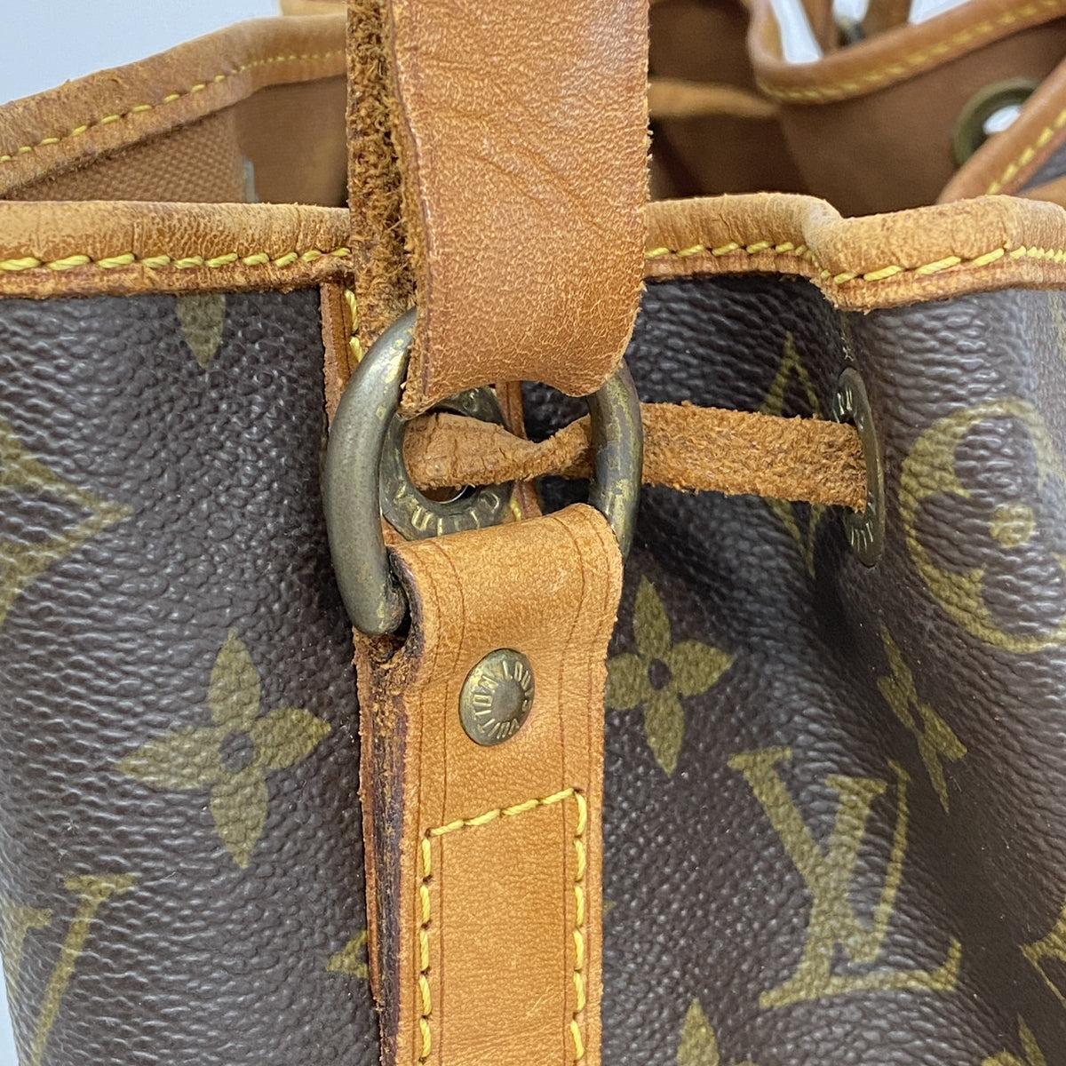 【6ib2204】ルイヴィトン ショルダーバッグ モノグラム ノエ M42224 ブラウン【中古】レディース