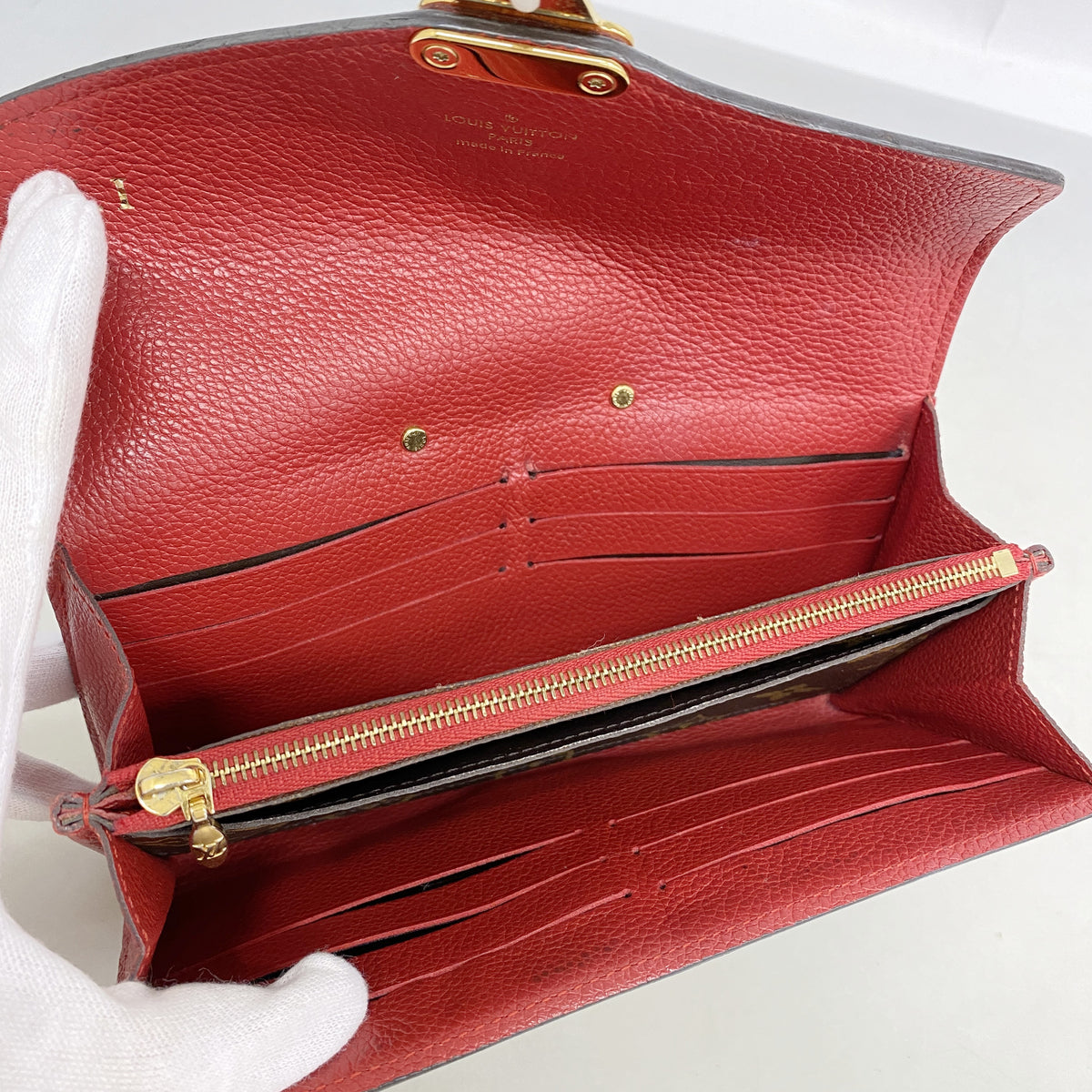 【6ib2209】ルイヴィトン 長財布 モノグラム ポルトフォイユパラス M58414 スリーズ【中古】レディース