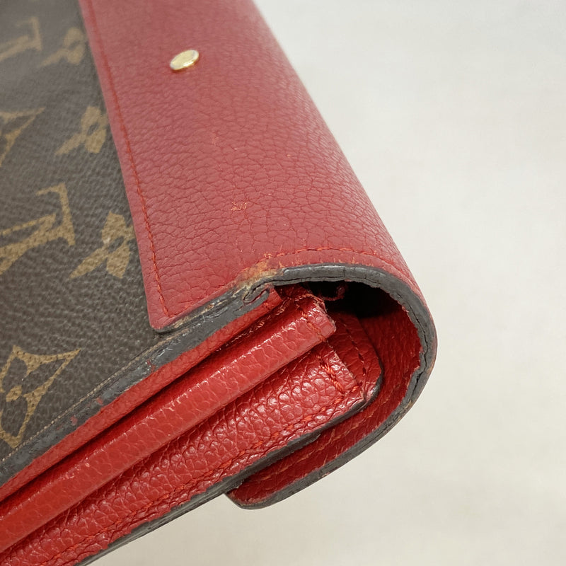 【6ib2209】ルイヴィトン 長財布 モノグラム ポルトフォイユパラス M58414 スリーズ【中古】レディース