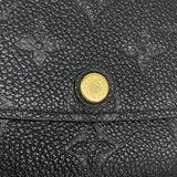 【6ib2210】ルイヴィトン 長財布 モノグラム・アンプラント ポルトフォイユエミリー M62369 ノワール【中古】レディース