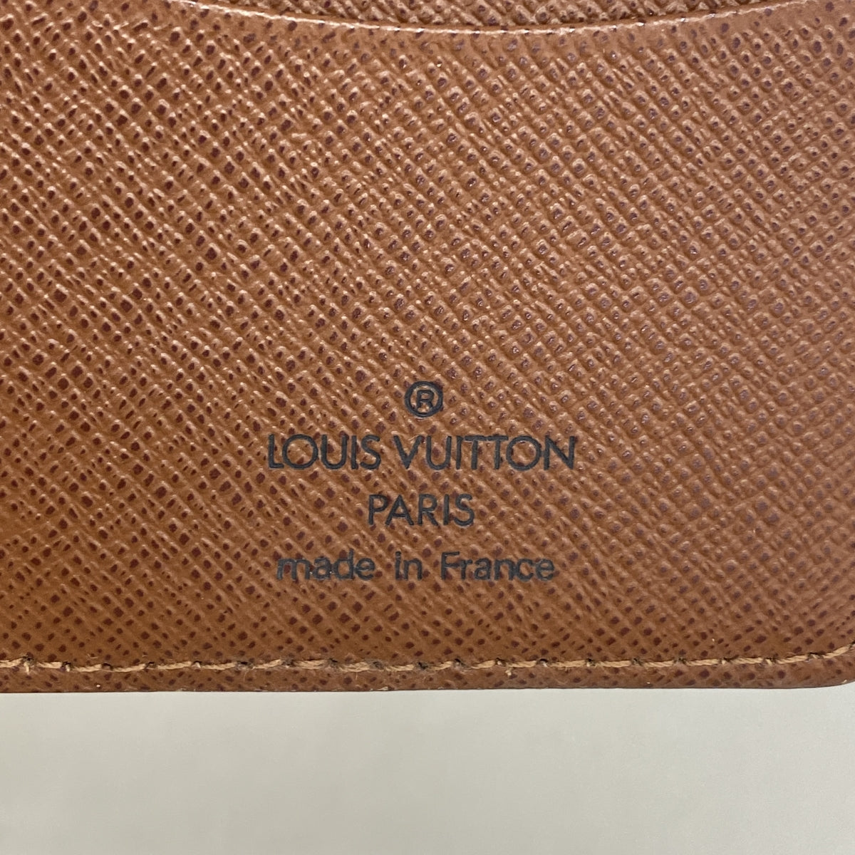 【6ib2211】ルイヴィトン カードケース モノグラム オーガナイザードゥポッシュ M61732 ブラウン【中古】メンズ レディース ユニセックス