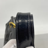 【6ib2212】シャネル トートバッグ マトラッセ パテントレザー ブラック ゴールド金具【中古】レディース