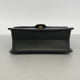 【6ib2213】シャネル ショルダーバッグ マトラッセ チェーンショルダー ラムスキン ブラック ゴールド金具【中古】レディース