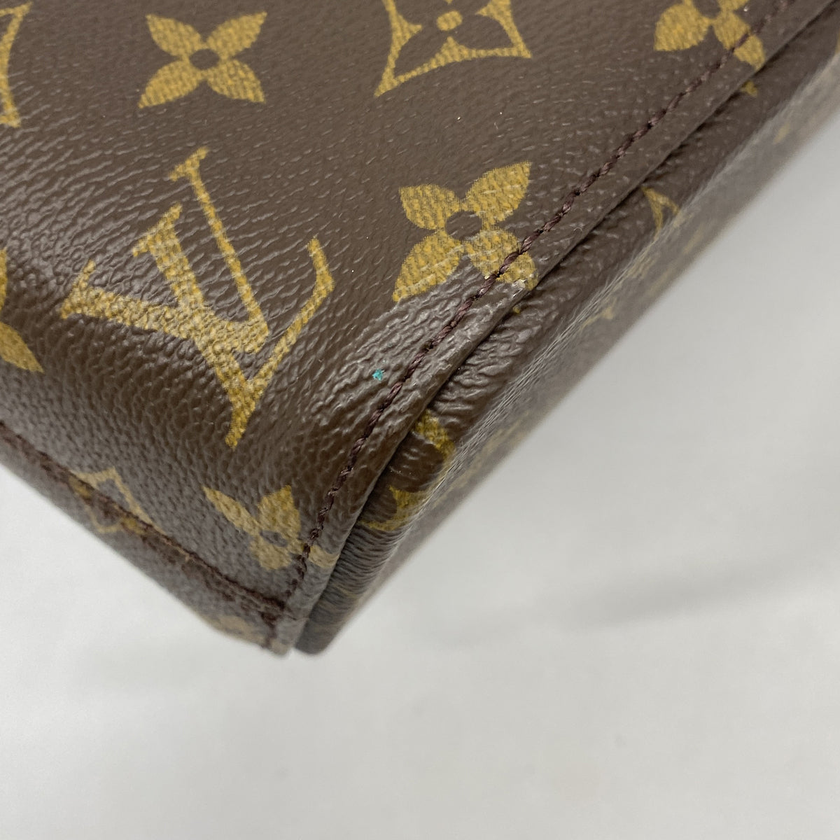 【6ib2214】ルイヴィトン トートバッグ モノグラム ルコ M51155 ブラウン【中古】レディース