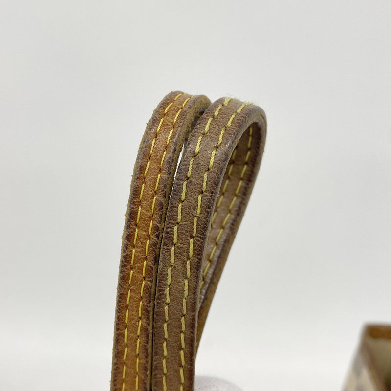 【6ib2215】ルイヴィトン トートバッグ ダミエ・アズール ネヴァーフルMM N51107 ホワイト【中古】レディース