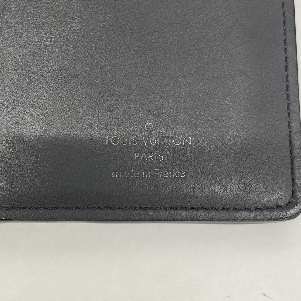 【6ib2219】ルイヴィトン 長財布 モノグラム・シャドウ ポルトフォイユブラザ M62900 ブラック【中古】メンズ