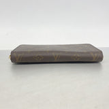 【6ib2220】ルイヴィトン 長財布 モノグラム ジッピーウォレット M41895 ブラウン フューシャ【中古】レディース