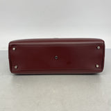 【6ib2222】グッチ ハンドバッグ ズゥミ 564714 レザー ボルドー ゴールド/シルバー金具【中古】レディース