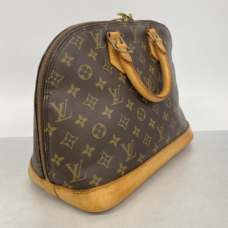 【6ib2225】ルイヴィトン ハンドバッグ モノグラム アルマ M51130 ブラウン【中古】レディース