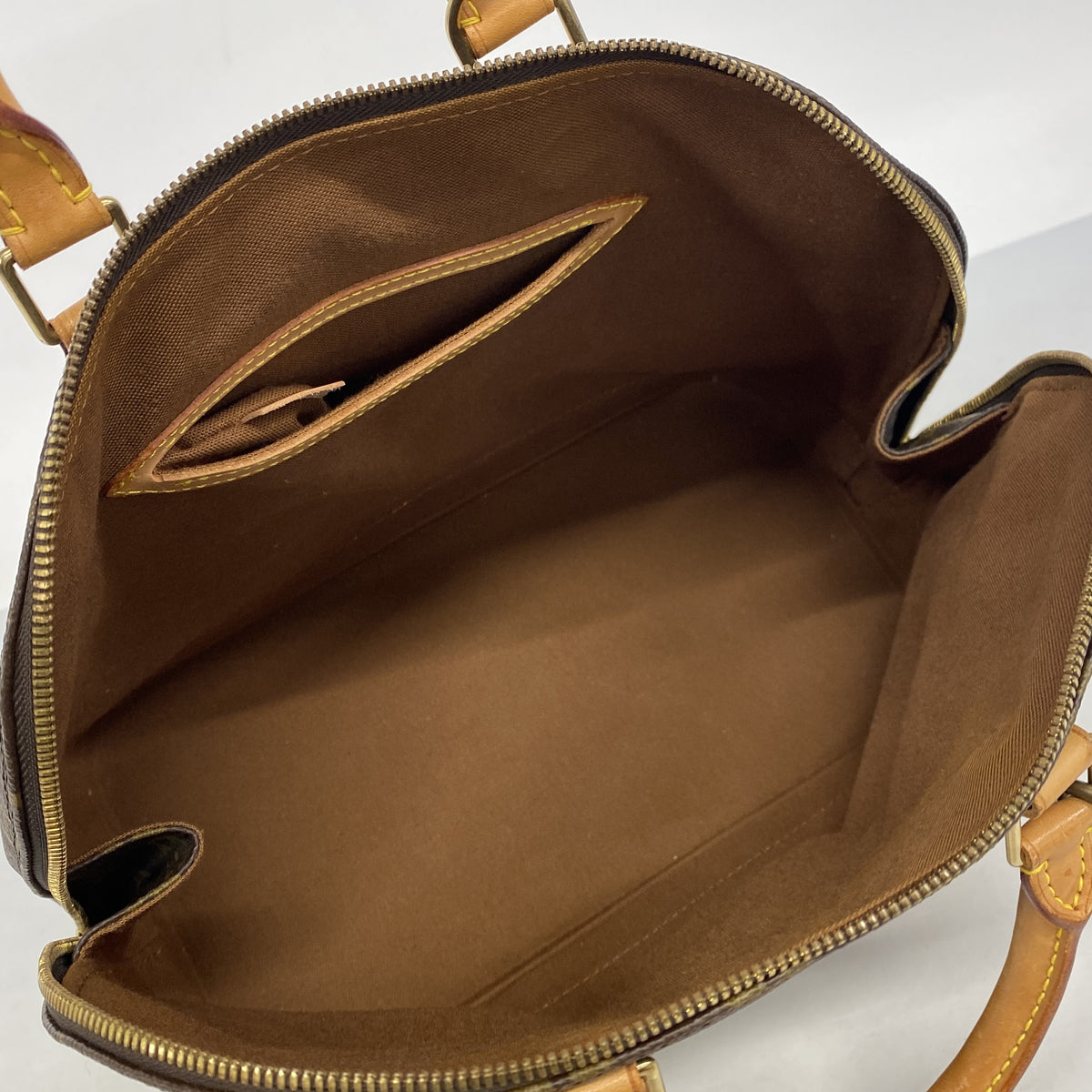 【6ib2226】ルイヴィトン ハンドバッグ モノグラム アルマ M51130 ブラウン【中古】レディース