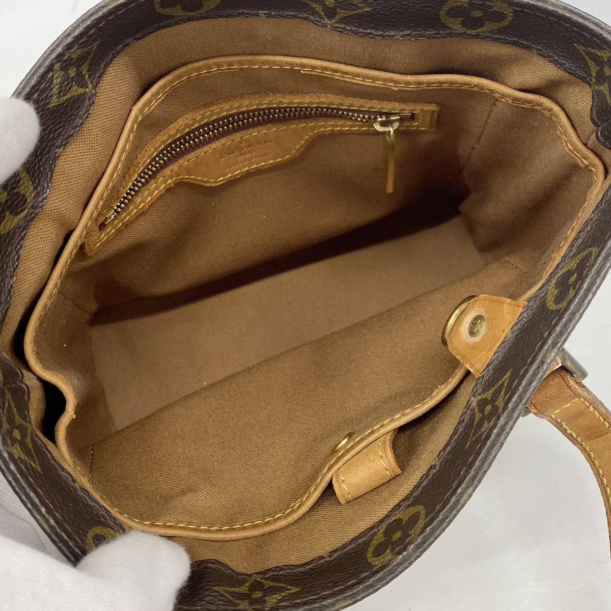 【6ib2228-h】ルイヴィトン ハンドバッグ モノグラム ヴァヴァンPM M51172 ブラウン【中古】レディース