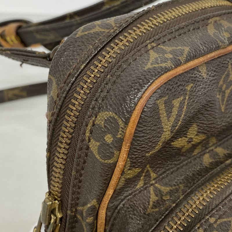 【6ib2234】ルイヴィトン ショルダーバッグ モノグラム ミニアマゾン M45238 ブラウン【中古】レディース