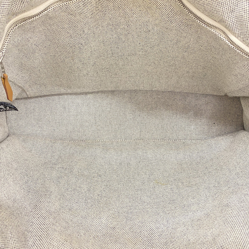 【6ib2241】エルメス トートバッグ ニューフールトゥMM キャンバス グレー シルバー金具【中古】メンズ レディース ユニセックス