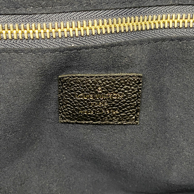 【6ib2243】ルイヴィトン トートバッグ モノグラム・アンプラント ネヴァーフルMM M45685 ノワール【中古】レディース