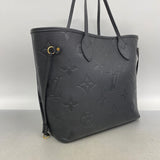 【6ib2243】ルイヴィトン トートバッグ モノグラム・アンプラント ネヴァーフルMM M45685 ノワール【中古】レディース