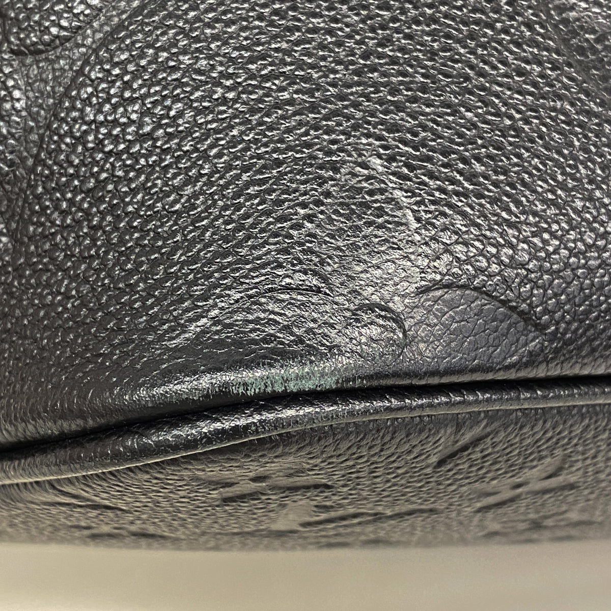 【6ib2243】ルイヴィトン トートバッグ モノグラム・アンプラント ネヴァーフルMM M45685 ノワール【中古】レディース