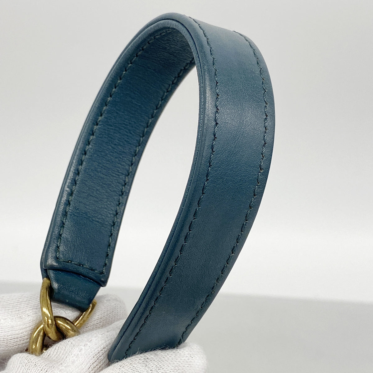 【6ib2249】シャネル ハンドバッグ マトラッセ チェーンショルダー キャビアスキン ブルー シャンパンゴールド金具 2wayバッグ【中古】レディース
