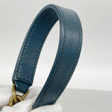 【6ib2249】シャネル ハンドバッグ マトラッセ チェーンショルダー キャビアスキン ブルー シャンパンゴールド金具 2wayバッグ【中古】レディース