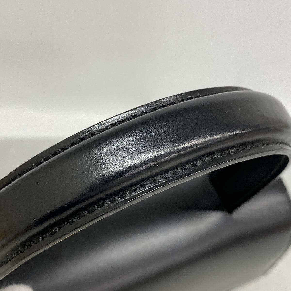 【6ib2252】カルティエ ハンドバッグ パンテール レザー ブラック ゴールド金具【中古】レディース