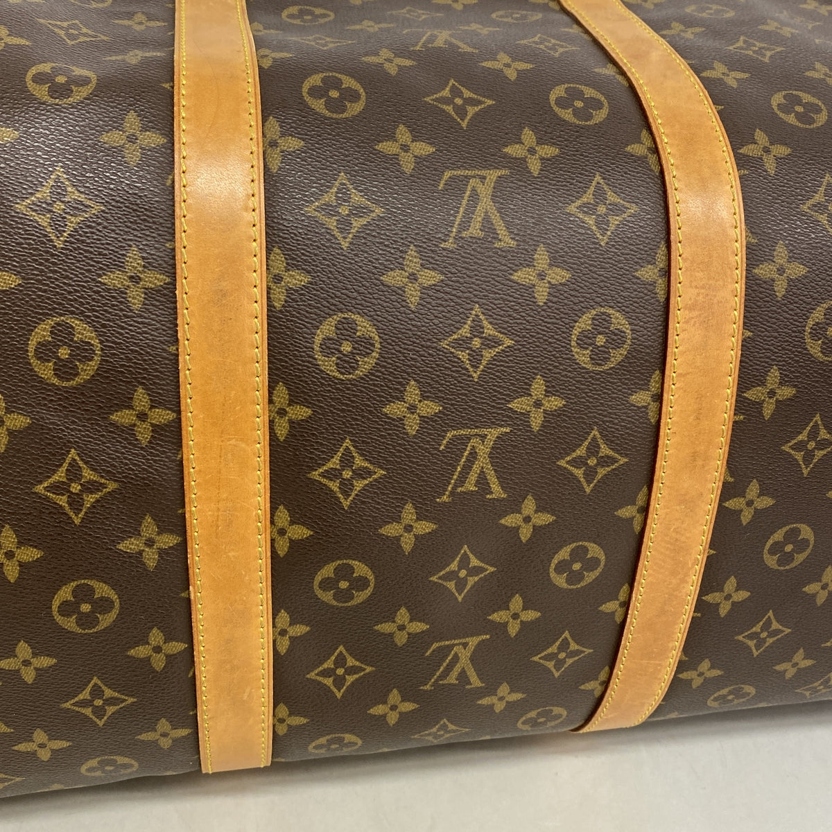 【6ib2253】ルイヴィトン ボストンバッグ モノグラム キーポルバンドリエール60 M41412 ブラウン【中古】メンズ レディース ユニセックス