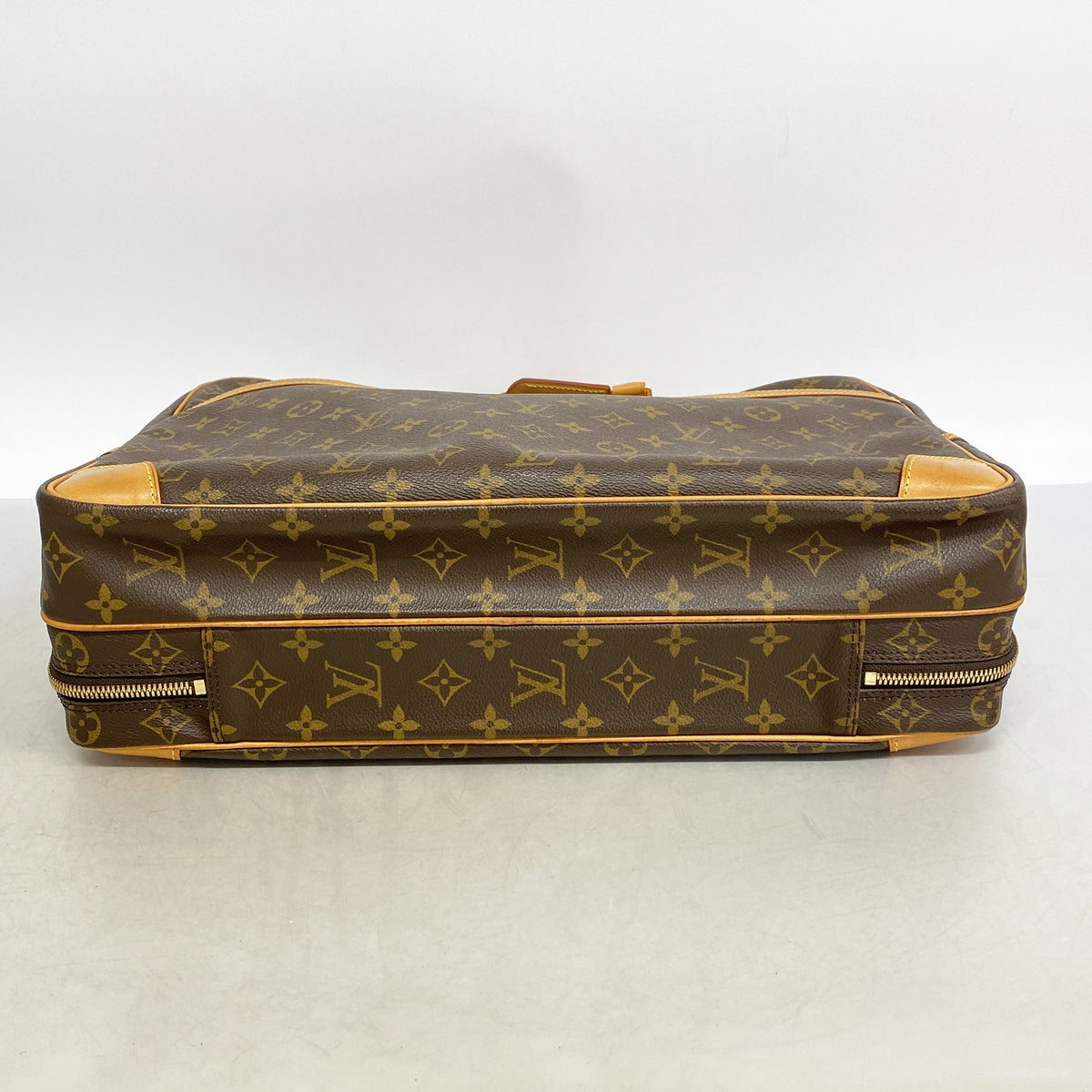 【6ib2254】ルイヴィトン ハンドバッグ モノグラム ポルトドキュマンヴォワヤージュ M53362 ブラウン【中古】メンズ レディース ユニセックス