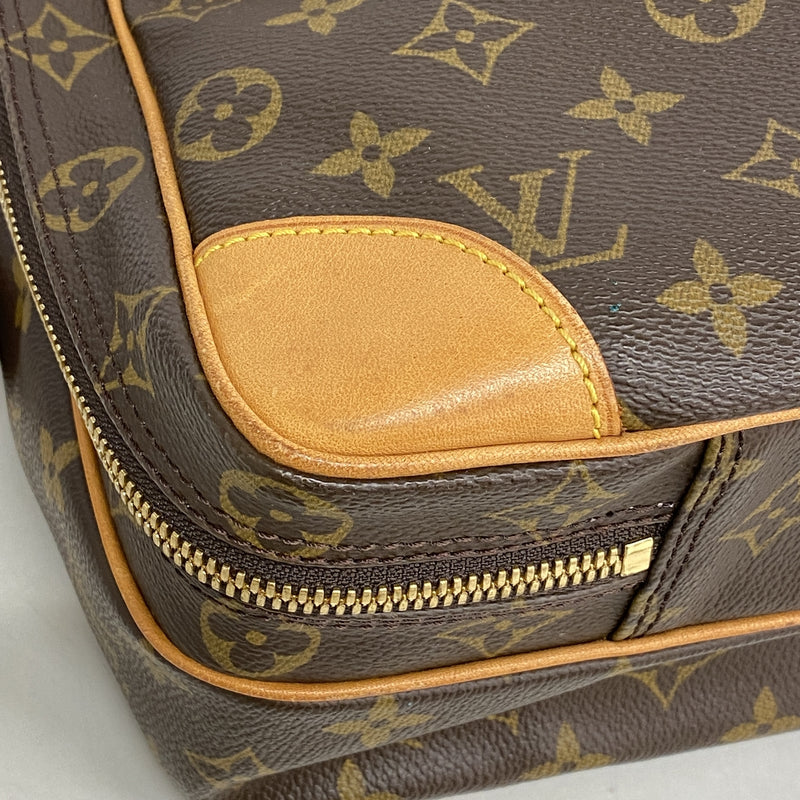 【6ib2254】ルイヴィトン ハンドバッグ モノグラム ポルトドキュマンヴォワヤージュ M53362 ブラウン【中古】メンズ レディース ユニセックス