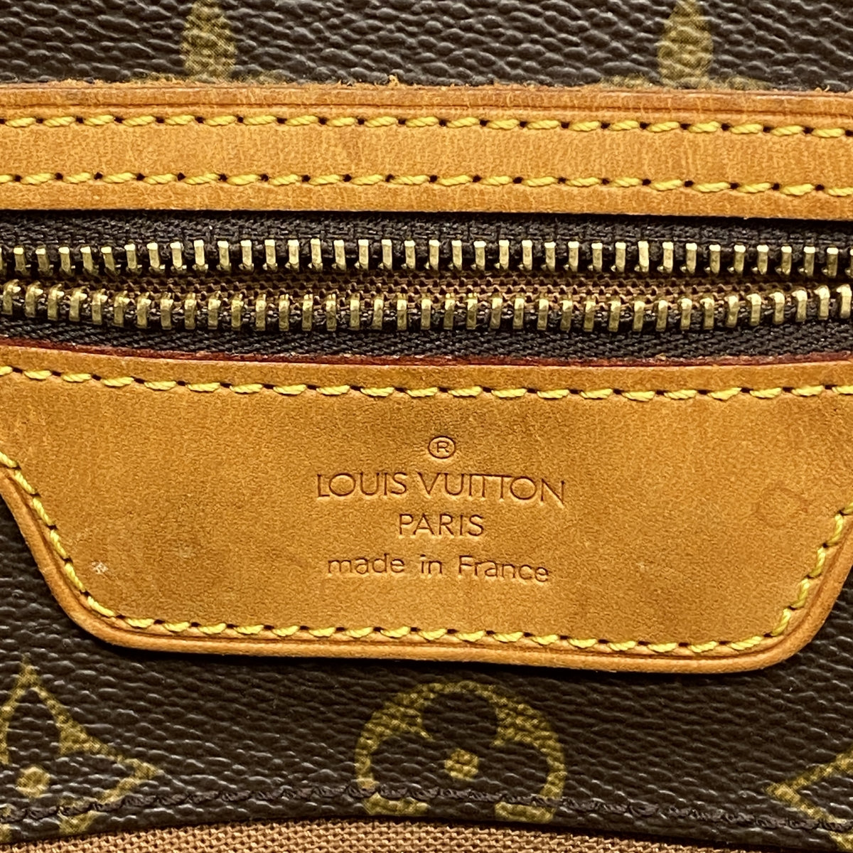 【6ib2255】ルイヴィトン ショルダーバッグ モノグラム サックショッピング M51108 ブラウン【中古】レディース