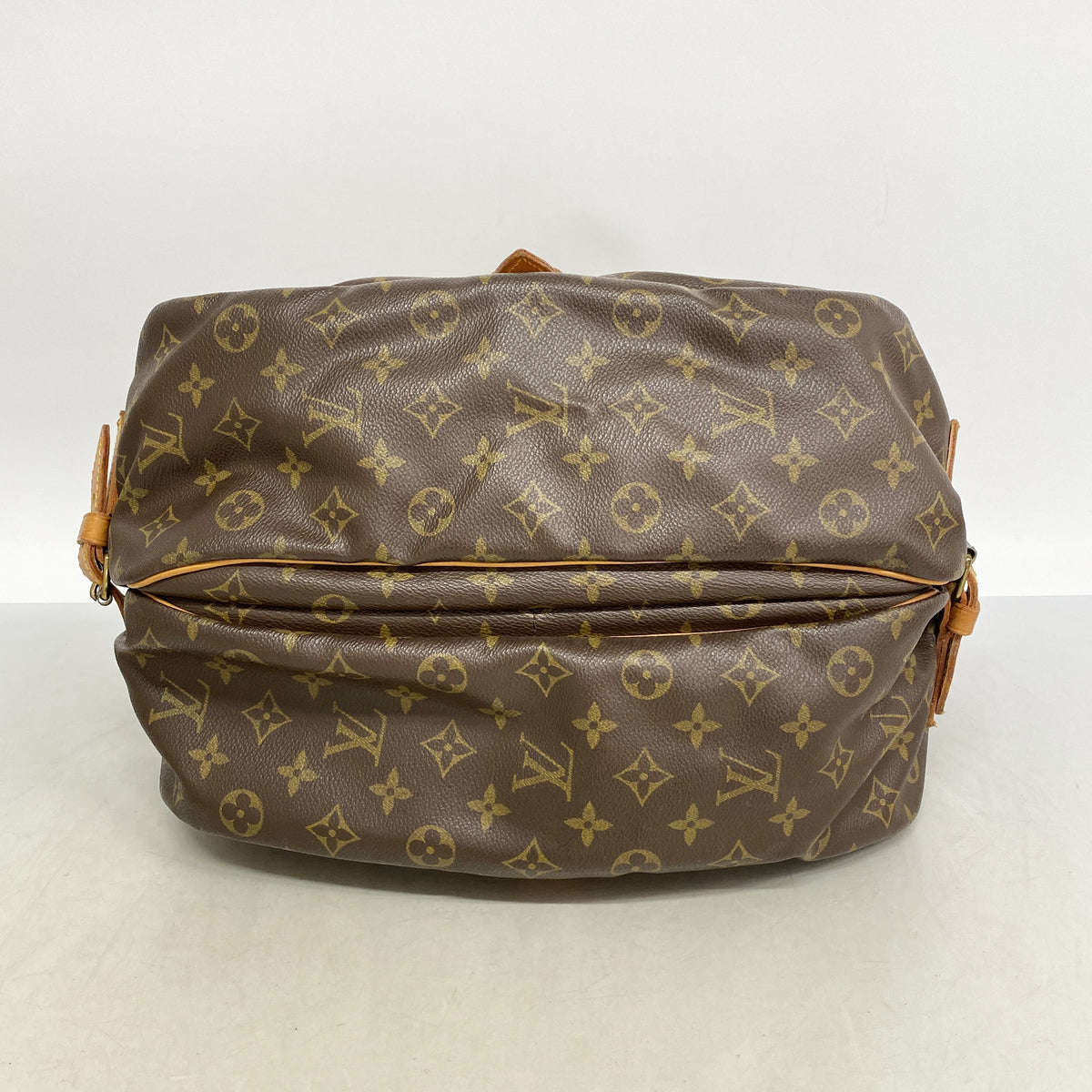 【6ib2256】ルイヴィトン ショルダーバッグ モノグラム ソミュール35 M42254 ブラウン【中古】レディース