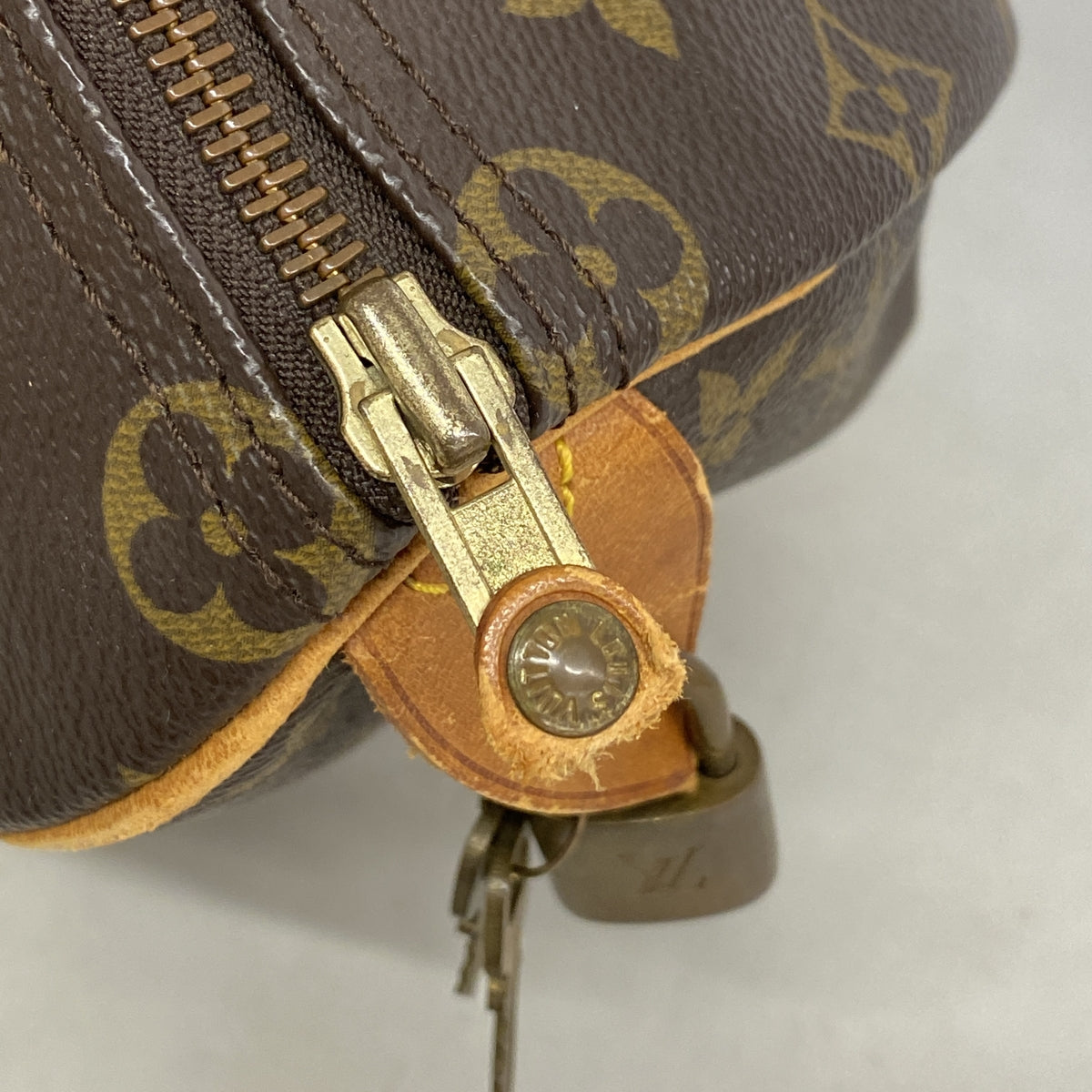 【6ib2258】ルイヴィトン ハンドバッグ モノグラム スピーディ25 M41109 ブラウン【中古】レディース