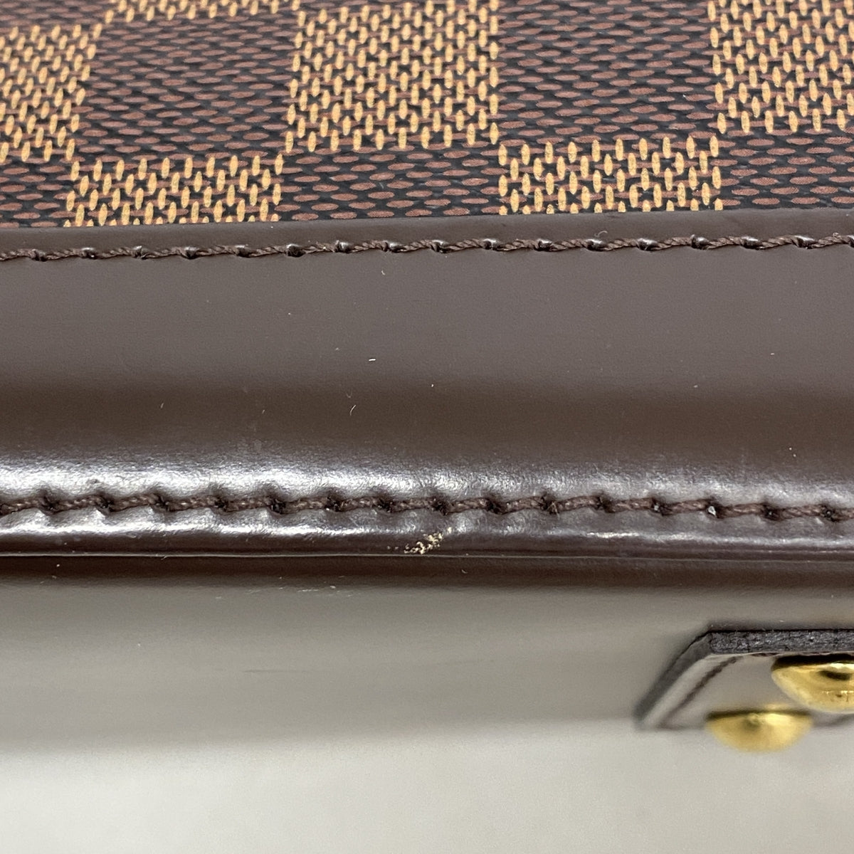 【6ib2260】ルイヴィトン ハンドバッグ ダミエ アルマBB N41221 エベヌ 2wayバッグ【中古】レディース