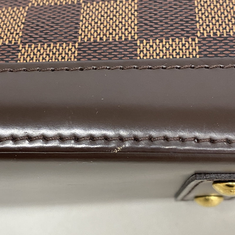 【6ib2260】ルイヴィトン ハンドバッグ ダミエ アルマBB N41221 エベヌ 2wayバッグ【中古】レディース